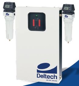 SPX deltech wm series heatless regenerative compressed air dryer